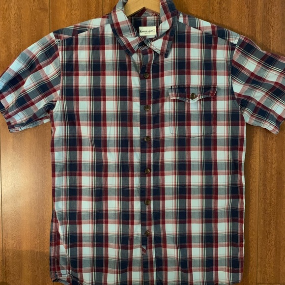 bridge and burn Other - Bridge and Burn Shortsleeved Plaid Shirt - M